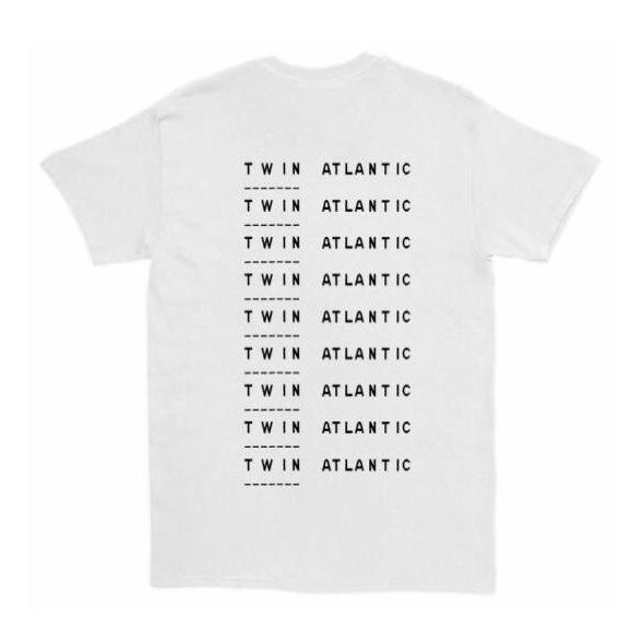 GREEN BLOCK TEE WHITE